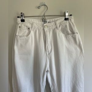 Princess Polly white jeans (size 6)